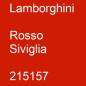 Preview: Lamborghini, Rosso Siviglia, 215157.